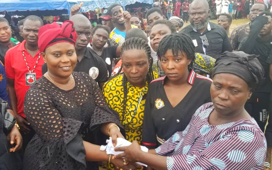 The NDC Parliamentary Candidate for Jomoro Donates Funds to the Family of the Deceased 